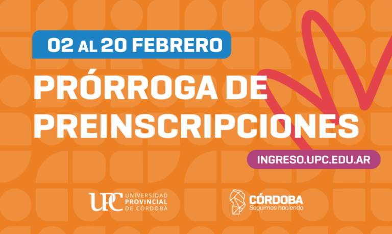 Con récord de aspirantes, la Universidad Provincial de Córdoba extiende el plazo de preinscripción